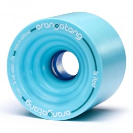 Set 4 roti Longboard Orangatang 75mm/77A In Heat Blue