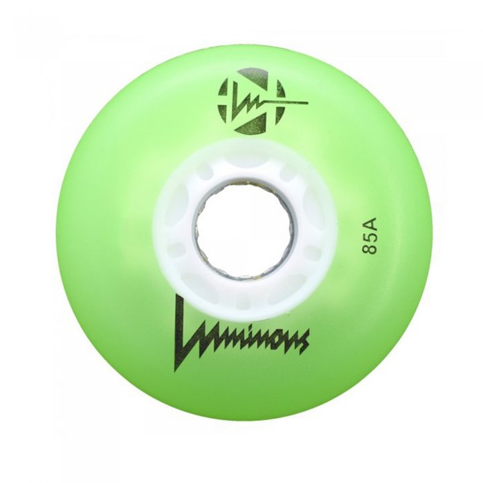 Set 8 Roti Luminous 76mm/85a Green Glow - Click Image to Close