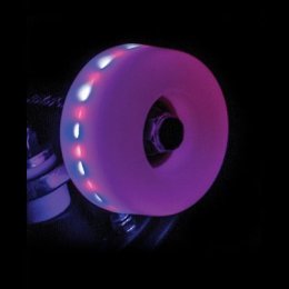 Roti patine cu rotile Rio Roller Light Up Pink