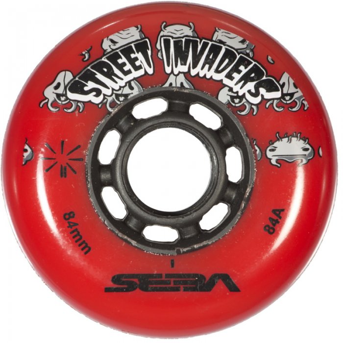 Set 8 Roti Seba Street Invaders Rosii 84mm/84a