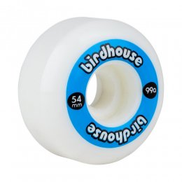 Set 4 roti skateboard Birdhouse Logo 99a blue 54mm