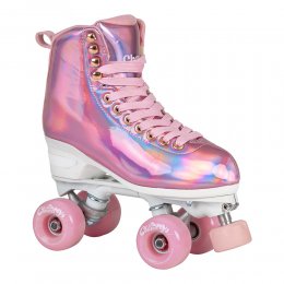 Patine cu rotile Chaya Melrose Elite Space Pink Holographic