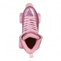 Patine cu rotile Chaya Melrose Elite Space Pink Holographic