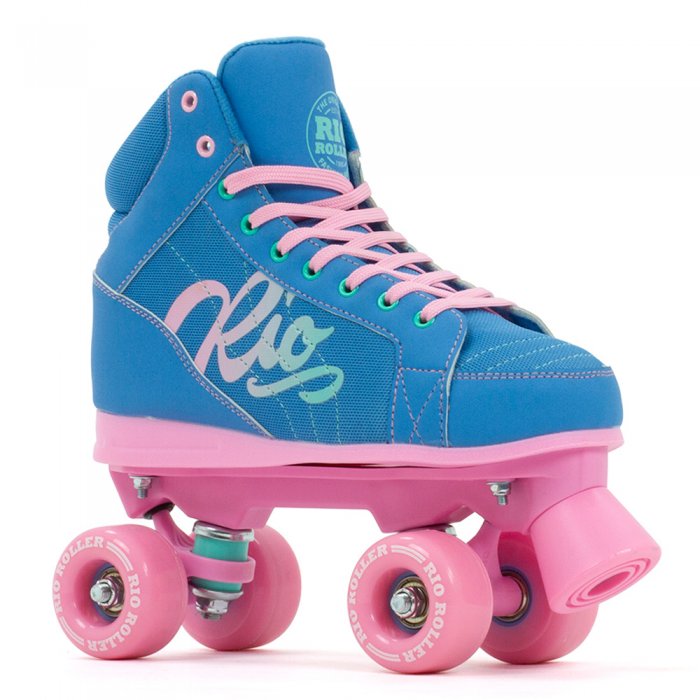 Patine cu rotile Rio Roller Lumina Blue/Pink