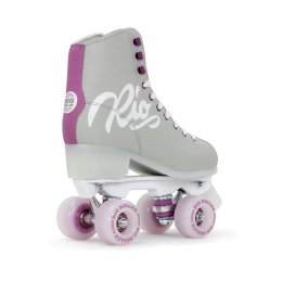 Patine cu rotile Rio Roller Script Grey/Purple