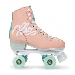 Patine cu rotile Rio Roller Script Peach/Green