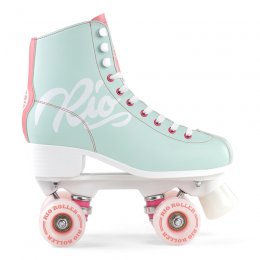 Patine cu rotile Rio Roller Script Teal/Coral