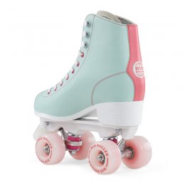 Patine cu rotile Rio Roller Script Teal/Coral