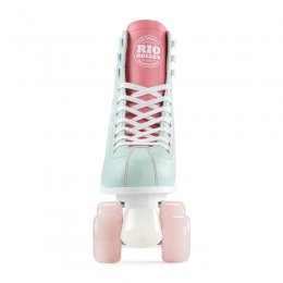 Patine cu rotile Rio Roller Script Teal/Coral