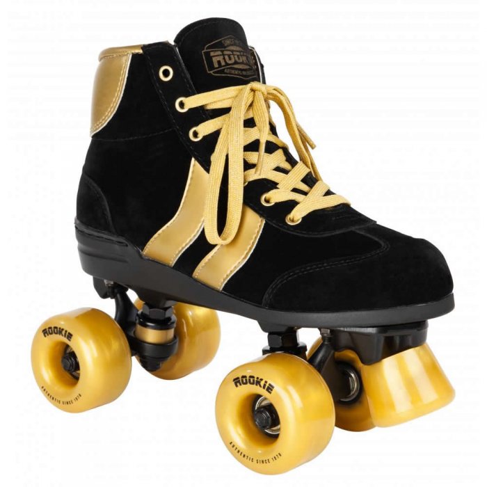 Patine cu rotile Rookie Authentic black/gold