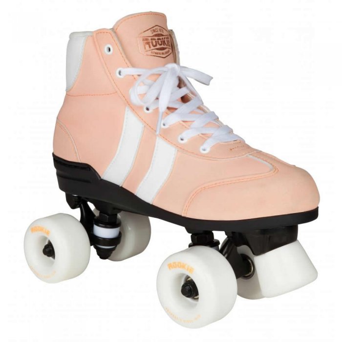 Patine cu rotile Rookie Authentic pink/white