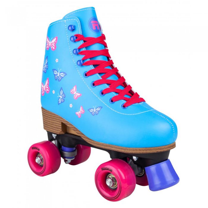 Patine cu rotile reglabile Rookie Blossom Blue