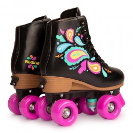 Patine cu rotile reglabile Rookie Carnival Black
