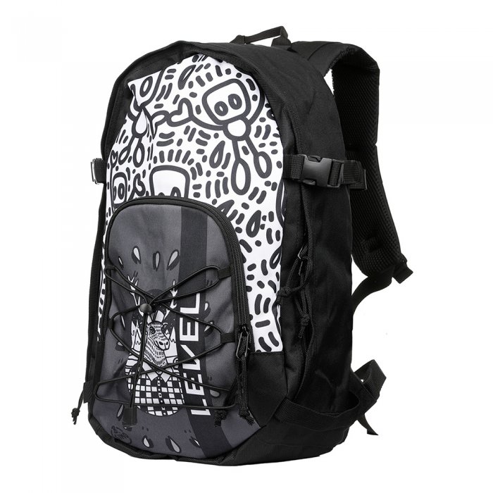 Rucsac Level Multi Use Urban 20lt Black-White