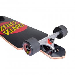 Longboard Santa Cruz Classic Dot Drop Thru Black