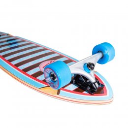 Longboard Santa Cruz Decoder Wave Pintail Multi