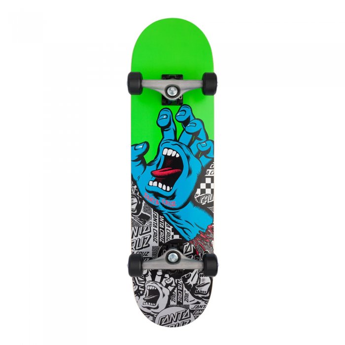 Skateboard Santa Cruz Flier Hand Large Multi 8.25inch