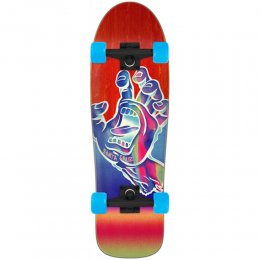 Cruiser Santa Cruz Iridescent Hand Shaper Red