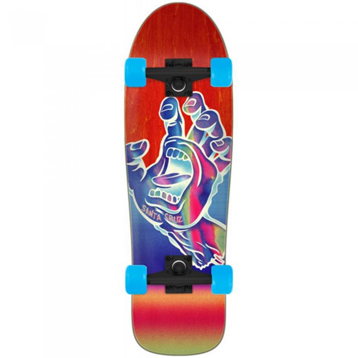 Cruiser Santa Cruz Iridescent Hand Shaper Red - Click Image to Close