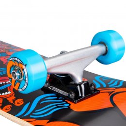 Skateboard Santa Cruz Mandala Hand Full Red/Blue 8inch