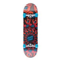 Skateboard Santa Cruz Mandala Hand Full Red/Blue 8inch