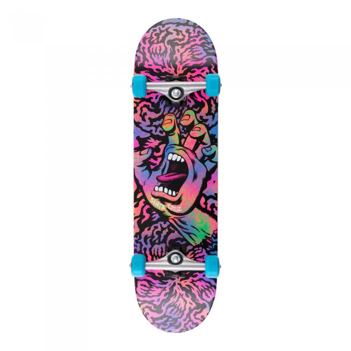 Skateboard Santa Cruz Obscure Hand Large Multi 8.25inch