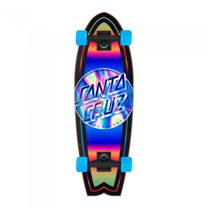 Cruiser Santa Cruz Iridescent Dot Shark Blue