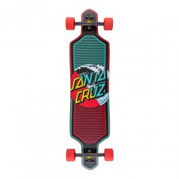 Longboard Santa Cruz Wave Dot Splice Drop Thru Red/Blue