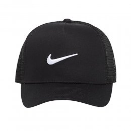 Sapca Nike Rise Trucker Black/Black/White