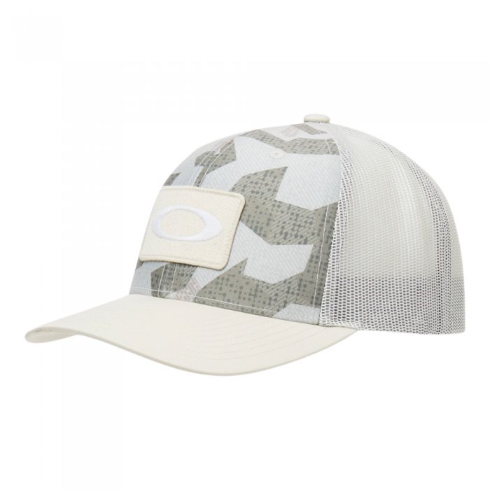 Sapca Oakley Original Patch Trucker Abstract Camo Mist