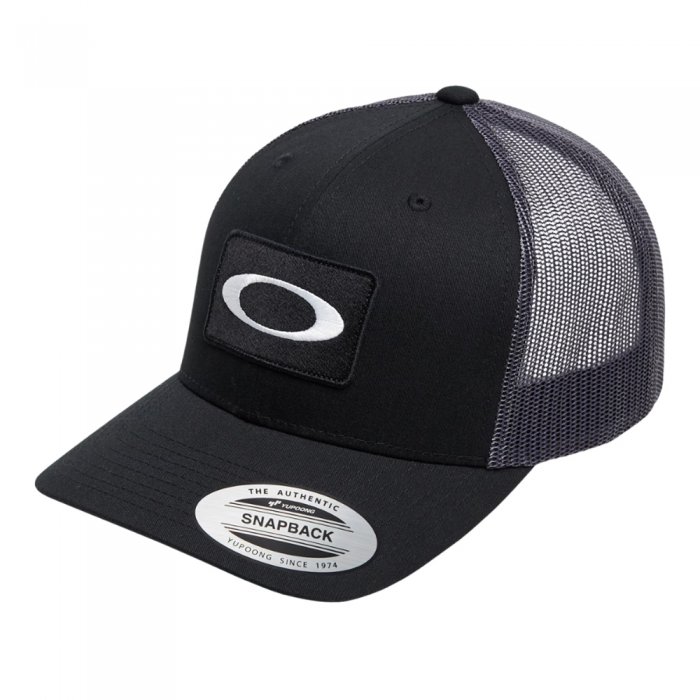 Sapca Oakley Original Patch Trucker Black/Forged Iron