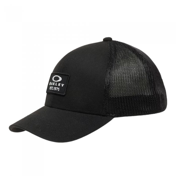 Sapca Oakley Patch Trucker Blackout