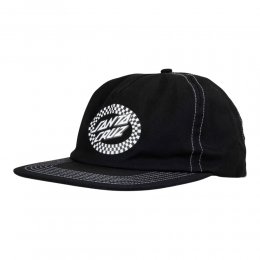 Sapca Santa Cruz Collage Oval Dot Snapback Black
