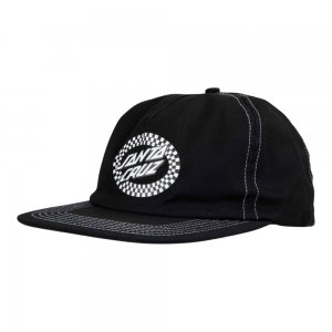 Sapca Santa Cruz Collage Oval Dot Snapback Black