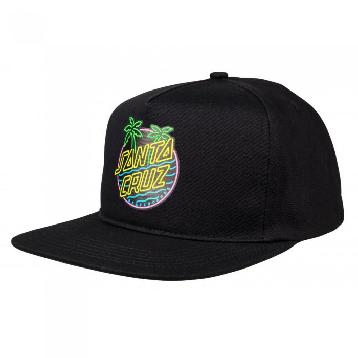 Sapca Santa Cruz Glow Dot Cap Black