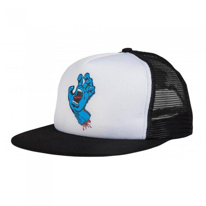 Sapca Santa Cruz Classic Hand Mesh Cap White/Black