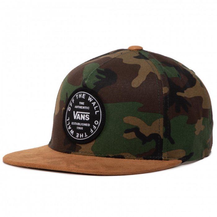 Sapca Vans Old Skool Cirple Camo Snapback