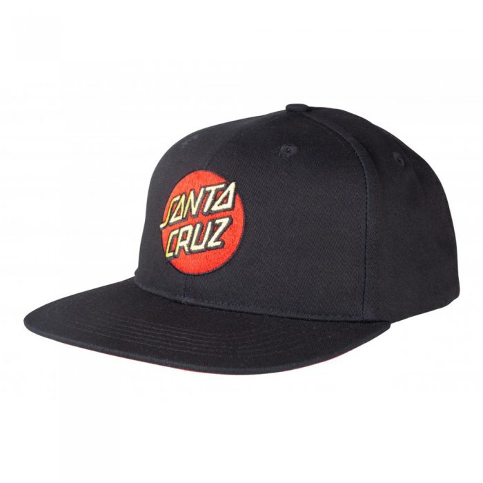 Sapca Santa Cruz Classic Dot Snapback Black