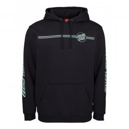 Hanorac Santa Cruz Opus Dot Stripe Hood Black/Mint