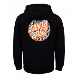 Hanorac Santa Cruz Flier Dot Hood Black