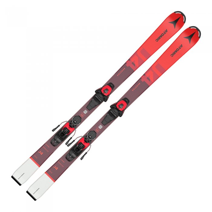 Schiuri Atomic Redster J4 140-160 + legaturi L 6 GW Red/Silver 22/23