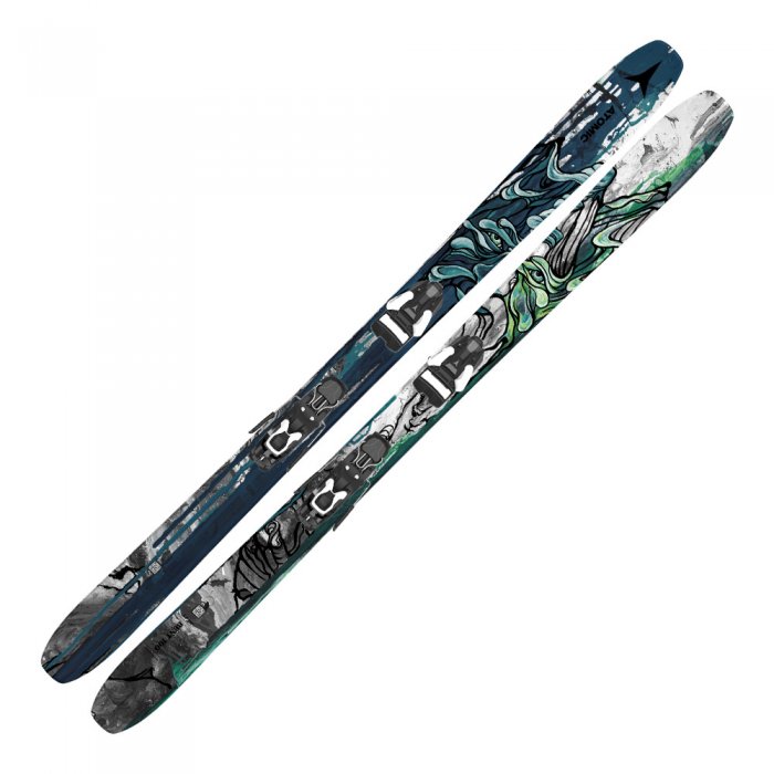 Schiuri Atomic Bent 100 + legaturi Strive 12 GW Black/White 23/24