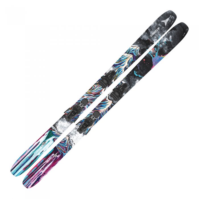 Schiuri Atomic Bent 90 + legaturi Strive 12 GW Black/Multicolor 24/25