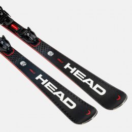 Schiuri Head Supershape e-Rally Performance Black/Red + legaturi PRD 12 Gw 25/26