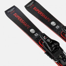 Schiuri Head Supershape e-Rally Performance Black/Red + legaturi PRD 12 Gw 25/26