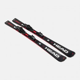 Schiuri Head Supershape e-Rally Performance Black/Red + legaturi PRD 12 Gw 25/26