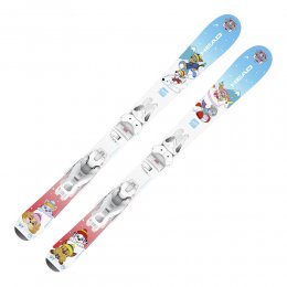 Schiuri Head Pow Patrol Blue/White + legaturi Jrs 4.5 Gw Ca 25/26