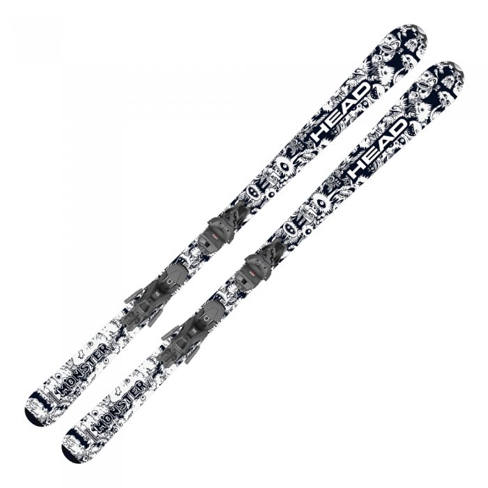 Schiuri Head Monster Easy White/Black + legaturi Jrs 7.5 Gw Ca 25/26