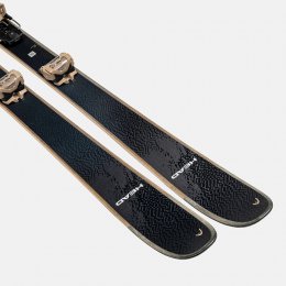 Schiuri Head Kore X 94 Ti Black/Beige + legaturi Attack 14 Gw 25/26