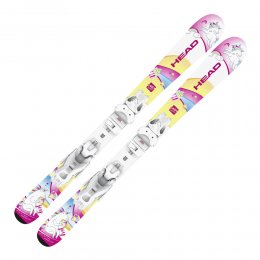 Schiuri Head Unicorn White/Pink + legaturi Jrs 4.5 Gw Ca 25/26